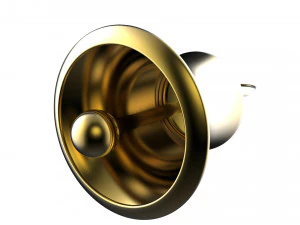 christmas tree decoration bells collection 3D Model