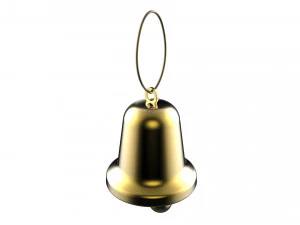 christmas tree decoration bells collection 3D Model