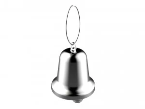 christmas tree decoration bells collection 3D Model