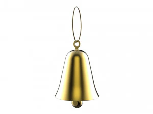 christmas tree decoration bells collection 3D Model