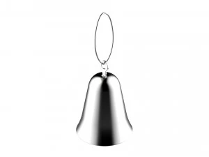 christmas tree decoration bells collection 3D Model