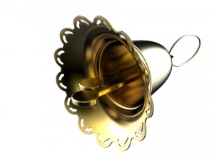 christmas tree decoration bells collection 3D Model