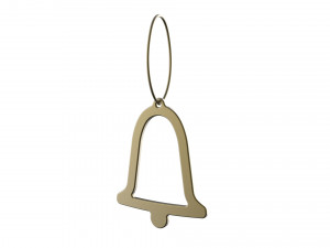 christmas tree decoration bells collection Modèle 3D