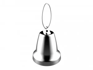 christmas tree decoration bells collection 3D Model