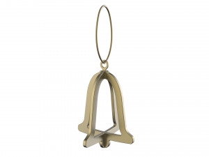 christmas tree decoration bells collection Modèle 3D