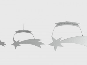 christmas tree decoration stars collection 3Dモデル