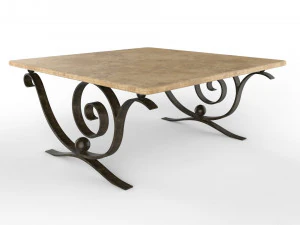 coffee table aegean 3D Model