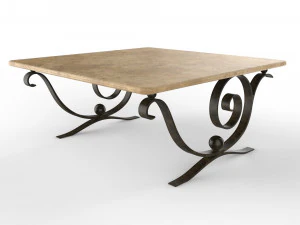 coffee table aegean 3D Model