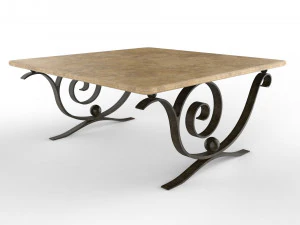 coffee table aegean 3D Model