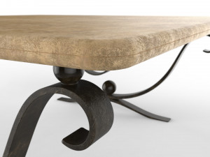 coffee table aegean Modelo 3D