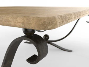 coffee table aegean 3D Model