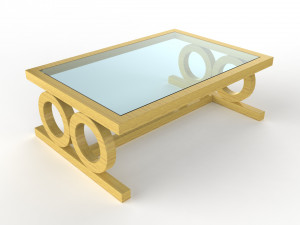 asher coffee table 3D Model
