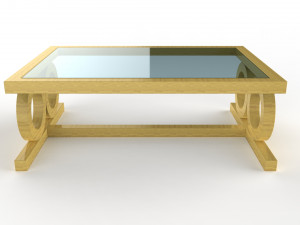 asher coffee table Model 3D