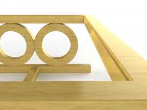 журнальний столик Ашер 3D Модель