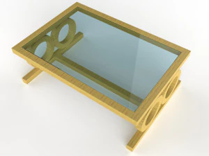 журнальний столик Ашер 3D Модель