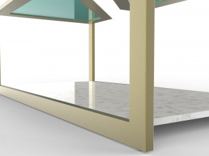 coffee table pierre 3D Model