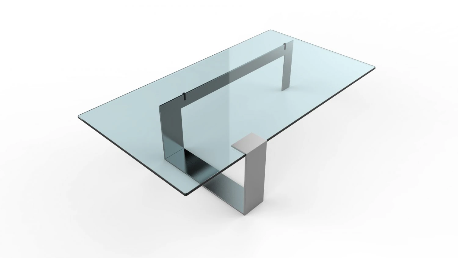 plinsky glass coffee table 3D Model .c4d .max .obj .3ds .fbx .stl .blend 