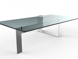 plinsky glass coffee table 3D Model