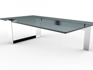 plinsky glass coffee table 3D Model