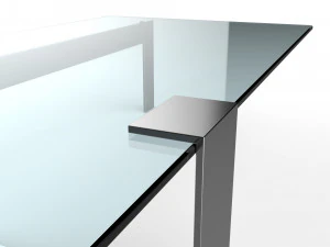 plinsky glass coffee table 3D Model