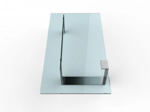 plinsky glass coffee table 3D Model