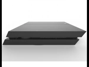 sony ps4 console and dualshock controller 3D Model