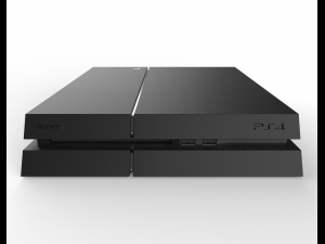 sony ps4 console and dualshock controller 3D Model