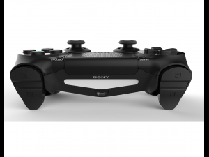 sony ps4 console and dualshock controller 3D Model