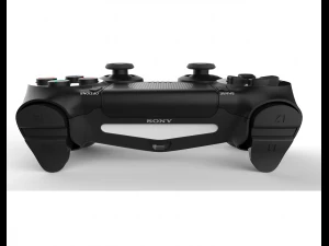 sony ps4 console and dualshock controller 3D Model