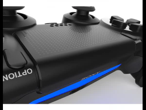 sony ps4 console and dualshock controller 3D Model