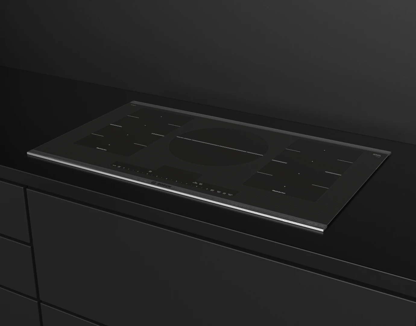 bosch induction cooktop 800 series 3D Model .c4d .max .obj .3ds .fbx .stl .blend 
