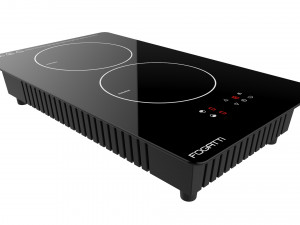 fogatti cooktop 2 burners 200 induction 3D Модель