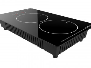 fogatti cooktop 2 burners 200 induction 3D Модель