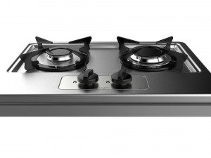 fogatti cooktop 2 burners 200i 3D 模型