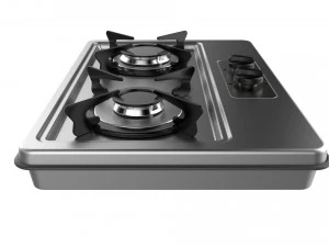 fogatti cooktop 2 burners 200i 3D Model