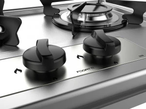 fogatti cooktop 2 burners 200i 3D Model