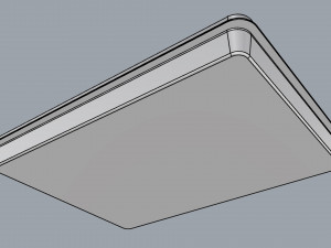 fogatti cooktop 2 burners 200i 3D 模型