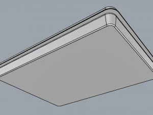 fogatti cooktop 2 burners 200i 3D Model