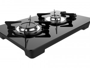fogatti cooktop 2 burners v200 3D मॉडल