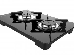 fogatti cooktop 2 burners v200 3D मॉडल