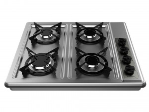 fogatti cooktop 4 burners 400i 3D Model