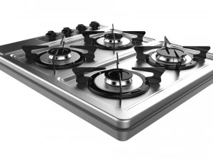 fogatti cooktop 4 burners 400i 3D Model
