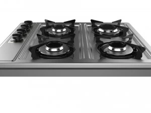 fogatti cooktop 4 burners 400i 3D Model