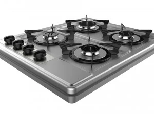 fogatti cooktop 4 burners 400i 3D Model