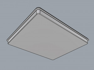 fogatti cooktop 4 burners 400i 3D Model