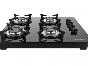 fogatti cooktop 4 burners v400 Modèle 3D
