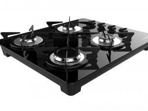 fogatti cooktop 4 burners v400 Modèle 3D
