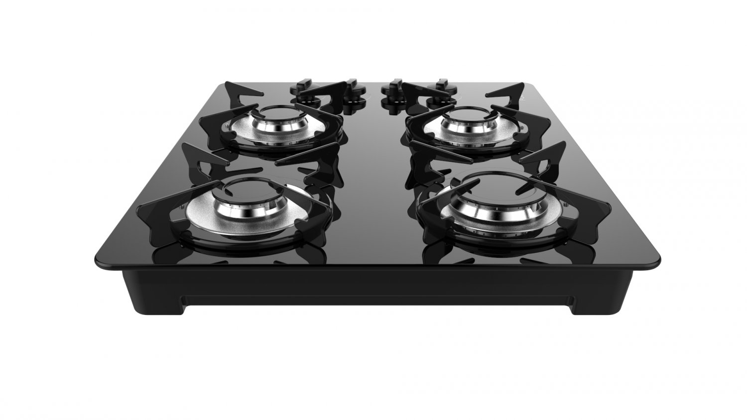 Fogatti Cooktop 2 Burners 200 Induction - 3D Model by rzo