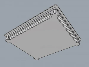 fogatti cooktop 4 burners v400 3D Model