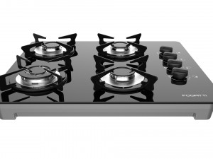 fogatti cooktop 4 burners v400 tc 3D Model
